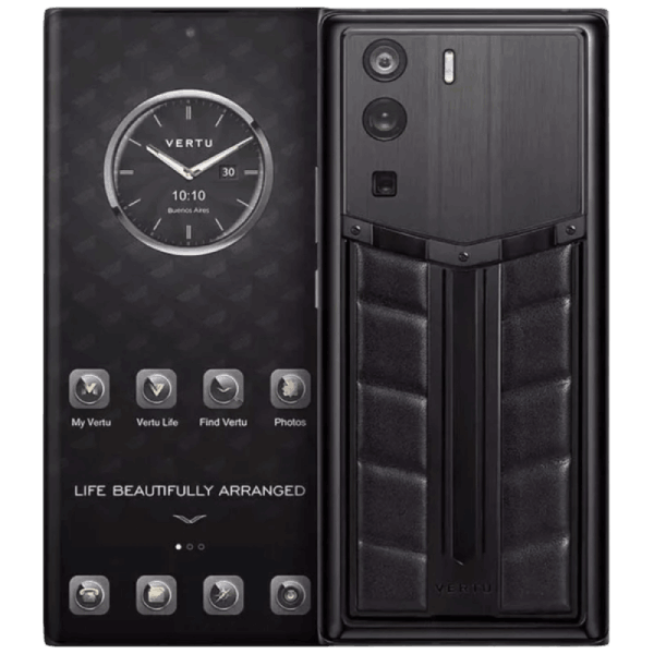 METAVERTU CURVE Race Track Design Black Calf Pro 