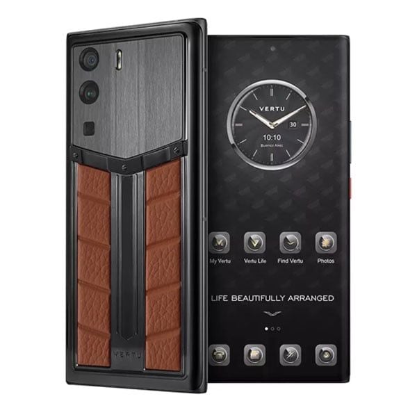  METAVERTU CURVE Race Track Design Brown Calf Basic 