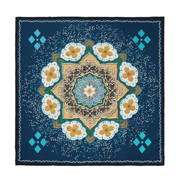  Vertu Season Kinkou Scarf Blue 