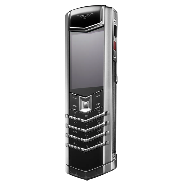  Vertu Signature S+ White Steel Basalt Black Alli 