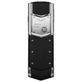  Vertu Signature S+ White Steel Jade Black Calf 