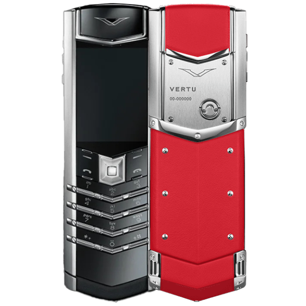 Vertu SIGNATURE V Stainless Steel Silver Raspberry Red – Vertu Việt Nam