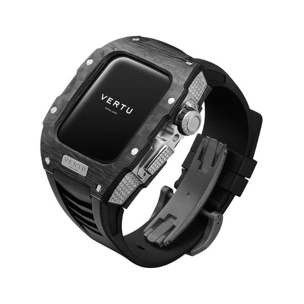 Vertu Watch Black Diamond Black