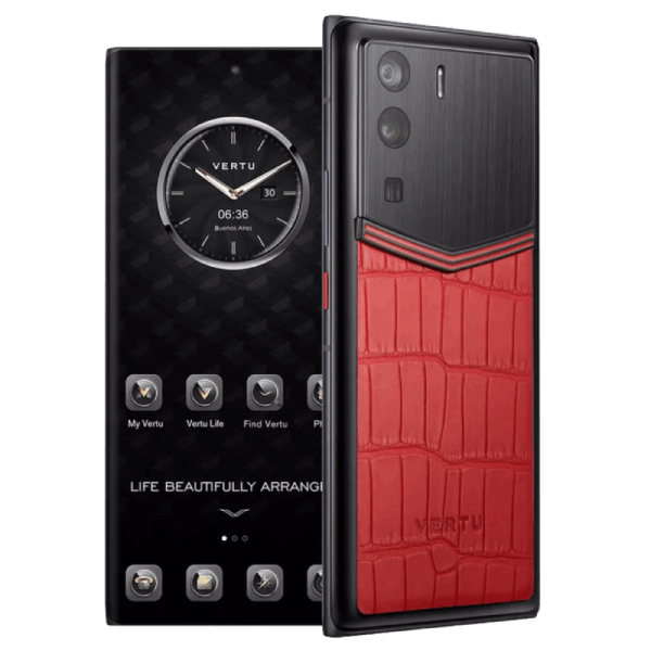  METAVERTU CURVE Pro Alligator Leather Flame Red 