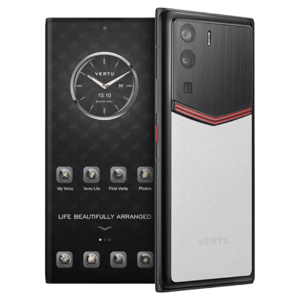  METAVERTU CURVE Enameled Calf Leather White Basic 