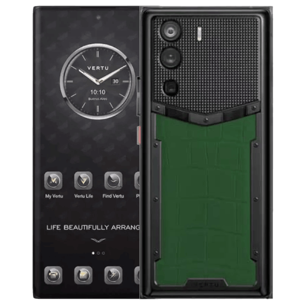  METAVERTU Dark Green Alligator Leather Basic 