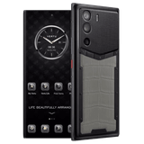  METAVERTU Grey Alligator Leather Clous De Paris Pro 