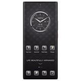  METAVERTU Race Track Design Black Alligator Clous De Paris Basic 