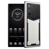  METAVERTU Basic Alligator Leather Creamy White 