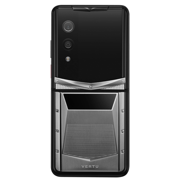  Vertu Quantum Flip Cyber Silver 