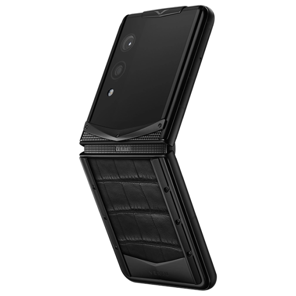 Vertu Quantum Flip Basalt Black Alli