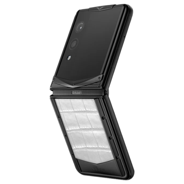  Vertu Quantum Flip Black Creamy White Alli 