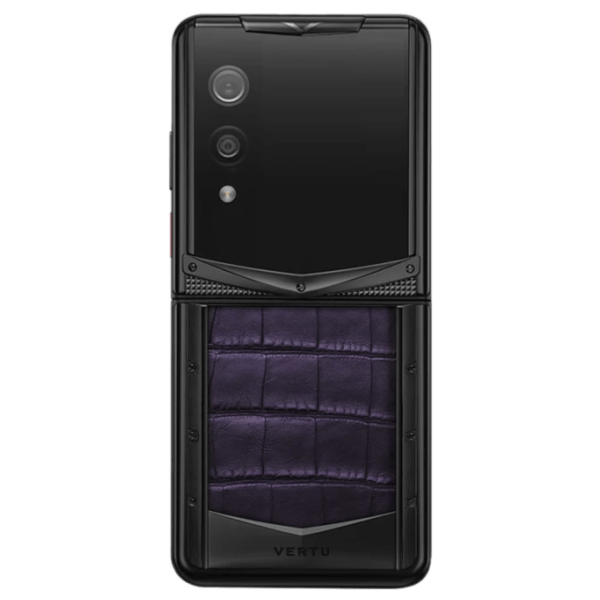  Vertu Quantum Flip Black Dark Purple Alli 