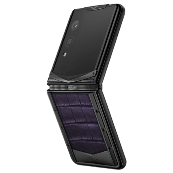 Vertu Quantum Flip Black Dark Purple Alli