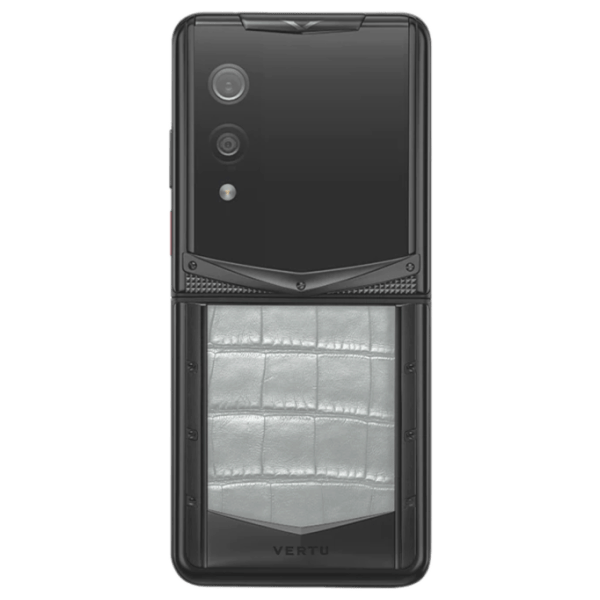  Vertu Quantum Flip Black Elephant Skin Alli 
