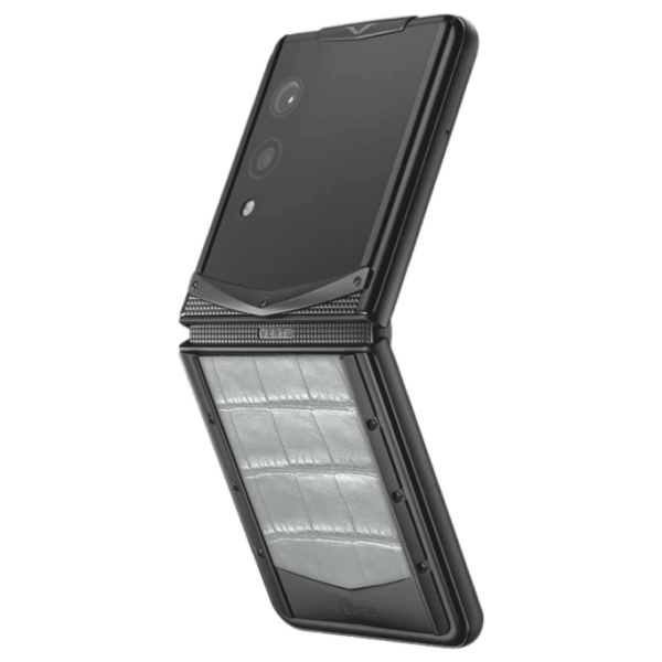  Vertu Quantum Flip Black Elephant Skin Alli 