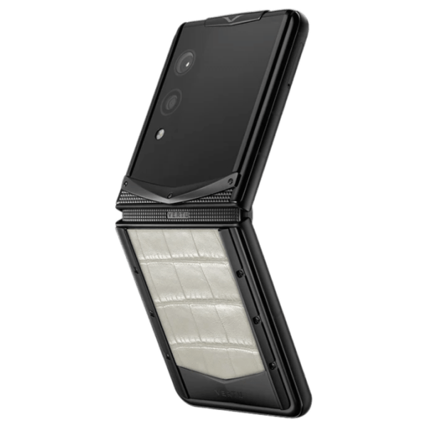 Vertu Quantum Flip Black Glacier White Alli