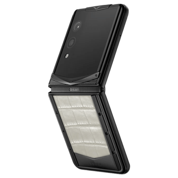  Vertu Quantum Flip Black Glacier White Alli 