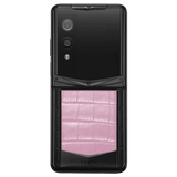  Vertu Quantum Flip Black Sakura Pink Alli 