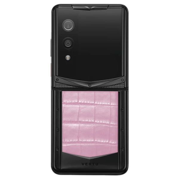 Vertu Quantum Flip Black Sakura Pink Alli 
