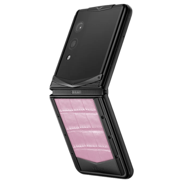 Vertu Quantum Flip Black Sakura Pink Alli