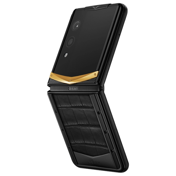Vertu Quantum Gold V Basalt Black Alli