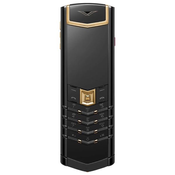Vertu Signature S Black Gold INK Jade Black Calf