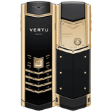 Vertu Signature V Pure Black Full Gold 