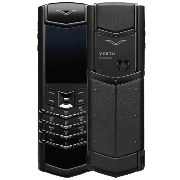 Vertu Signature V Stainless Steel Pure Black