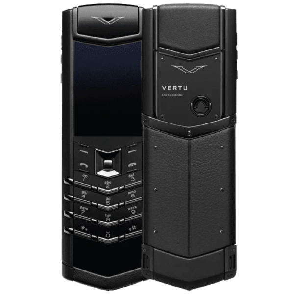  Vertu Signature V Stainless Steel Pure Black 