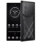  METAVERTU Stitching Calf Leather Jazz Black Basic 