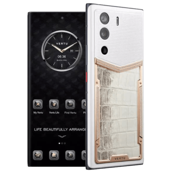 METAVERTU CURVE Pro Himalaya Alligator Leather 18K Gold & Diamonds