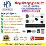  Bộ 5 Camera Full HD Kbvision 