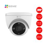 Camera WiFi bán cầu EZVIZ H4 2K 3MP 