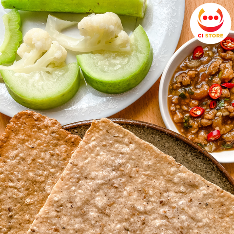  [THÙNG 50 GÓI] BÁNH TRÁNG NƯỚNG SẴN CỐT DỪA NGON LỊM NGƯỜI 