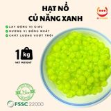  HẠT NỔ CỦ NĂNG XANH | THẠCH TOPPING TRÀ SỮA TRÀ TRÁI CÂY MẬT ONG VGS 