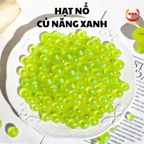  HẠT NỔ CỦ NĂNG XANH | THẠCH TOPPING TRÀ SỮA TRÀ TRÁI CÂY MẬT ONG VGS 