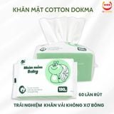  KHĂN MẶT COTTON DÙNG 1 LẦN MỀM MẠI VỚI DA DÙNG THAY BÔNG TẨY TRANG LAU ĐA NĂNG TÚI NHỎ 