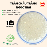  TRÂN CHÂU TRẮNG NGỌC TRAI VỊ TRUYỀN THỐNG | THẠCH TOPPING TRÀ SỮA TRÀ TRÁI CÂY MẬT ONG VGS 