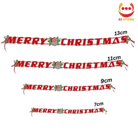  DÂY TREO GIÁNG SINH NOEL VÀ CHÚC MỪNG NĂM MỚI HAPPY NEW YEAR 