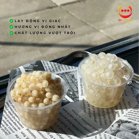  HẠT NỔ CỦ NĂNG | THẠCH TOPPING TRÀ SỮA TRÀ TRÁI CÂY MẬT ONG VGS 