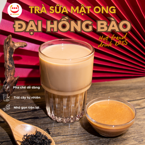  TRÀ SỮA MẬT ONG ĐẠI HỒNG BÀO NAM XƯƠNG | THỨC UỐNG CÔ ĐẶC 