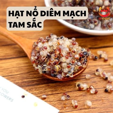 HẠT NỔ DIÊM MẠCH TAM SẮC (QUINOA 3 MÀU) | THẠCH TOPPING TRÀ SỮA TRÀ TRÁI CÂY MẬT ONG VGS 