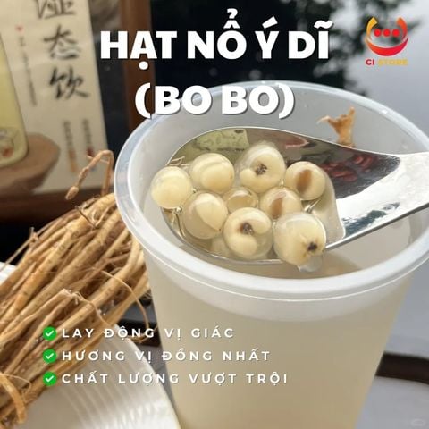  HẠT NỔ Ý DĨ THẠCH NỔ ĐẬU BO BO | THẠCH TOPPING TRÀ SỮA TRÀ TRÁI CÂY MẬT ONG VGS 