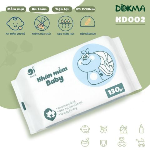  KHĂN MỀM COTTON ĐA NĂNG LAU CHÙI MỌI BỀ MẶT PHÙ HỢP VỚI DA EM BÉ TÚI NHỎ 