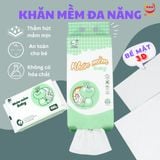  KHĂN MẶT COTTON DÙNG 1 LẦN MỀM MẠI VỚI DA DÙNG THAY BÔNG TẨY TRANG LAU ĐA NĂNG TÚI LỚN RÚT ĐÁY 