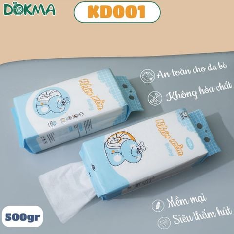  KHĂN MỀM COTTON ĐA NĂNG LAU CHÙI MỌI BỀ MẶT PHÙ HỢP VỚI DA EM BÉ TÚI LỚN RÚT ĐÁY 