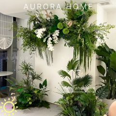 Dãy hoa giả rủ thả treo phong cách Studio