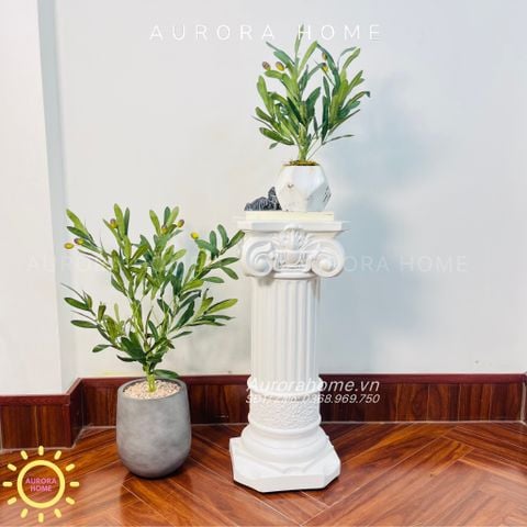 Chậu cây mini cây ô liu giả cao cấp