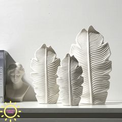 Bình gốm lông vũ Elex Dervo